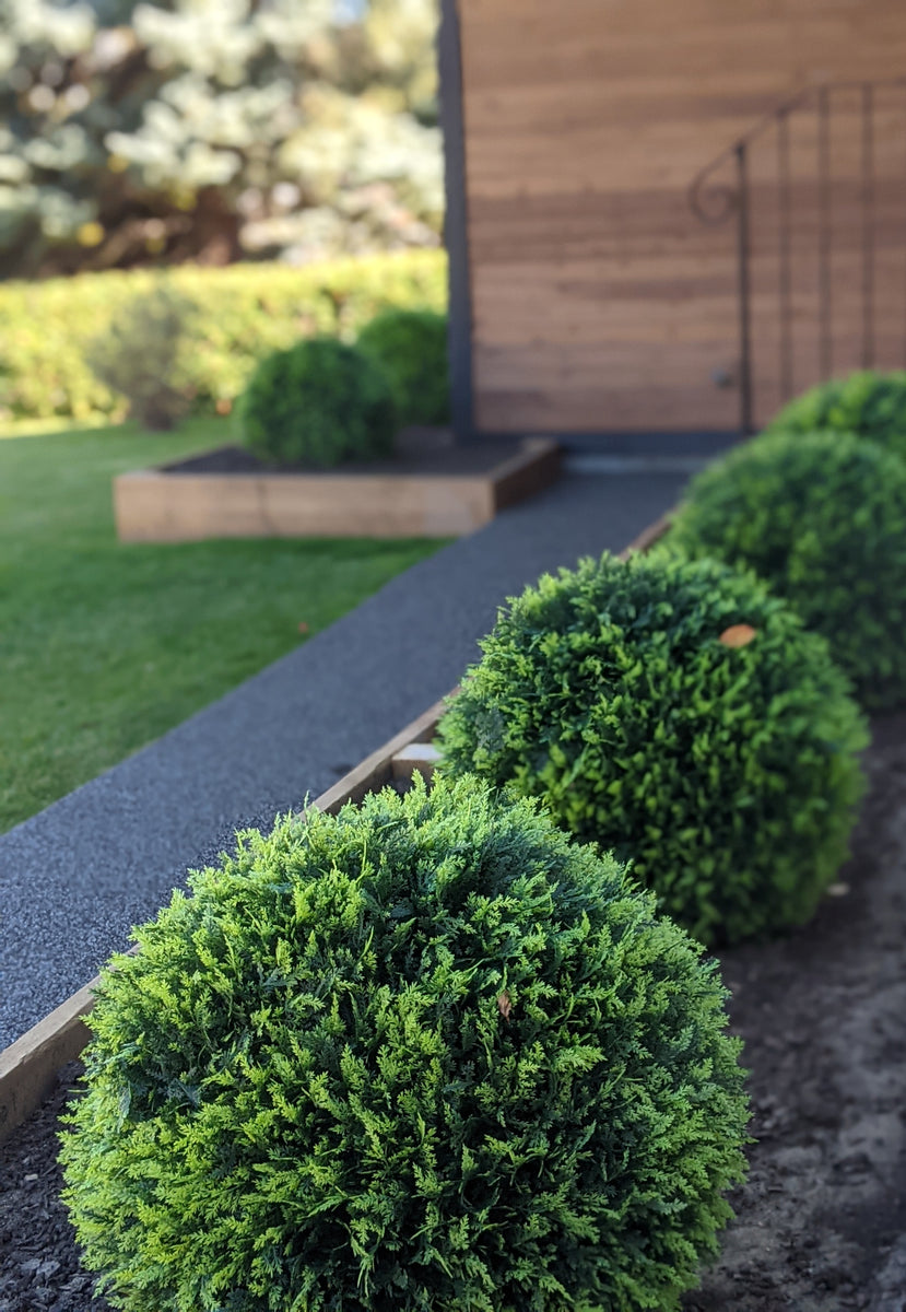 How to Attach topiary balls to the ground 365 Curb Appeal