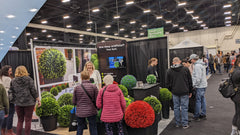 Spreading our love for green at the Calgary Home and Garden Show.