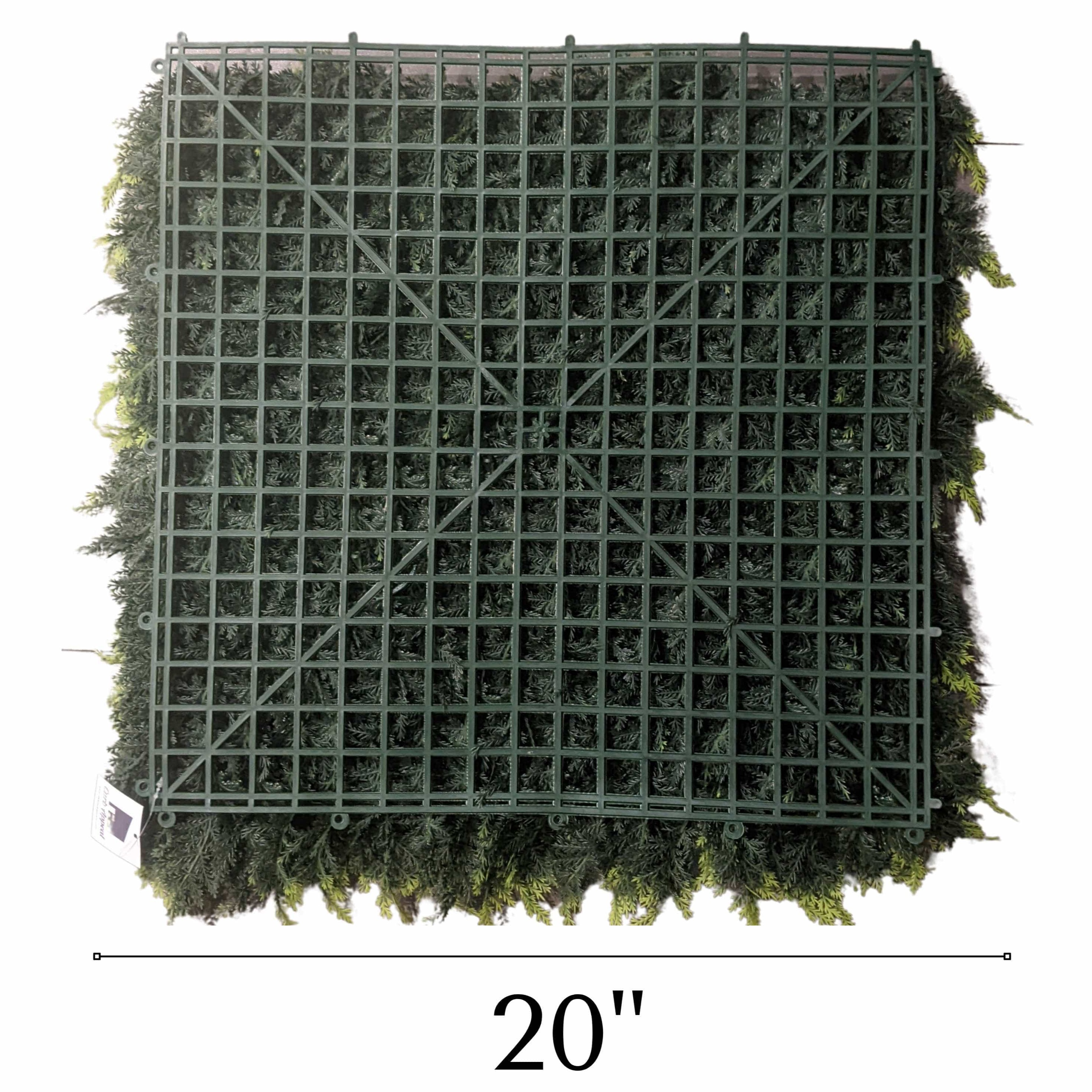 365 Curb Appeal Square Cedar Panel 20 inch