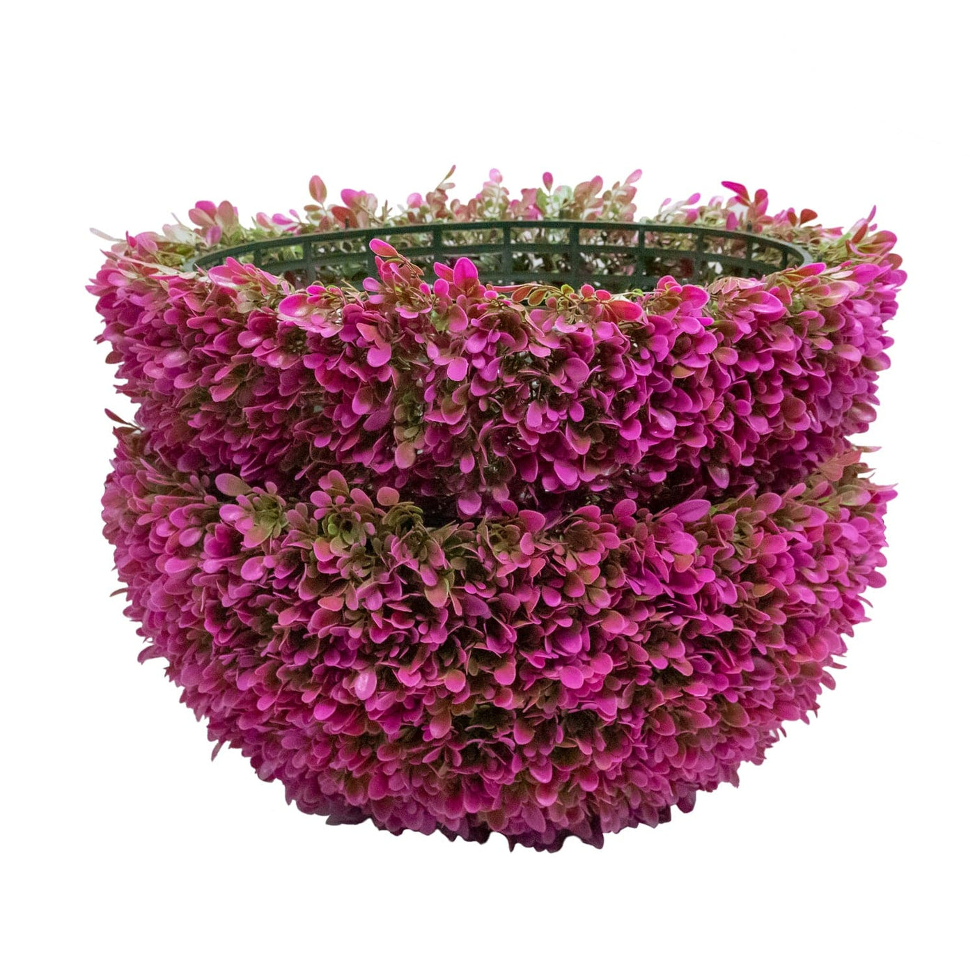 365 Curb Appeal Topiary ball 16" size large - Set of 2 Large Pink Topiary Balls