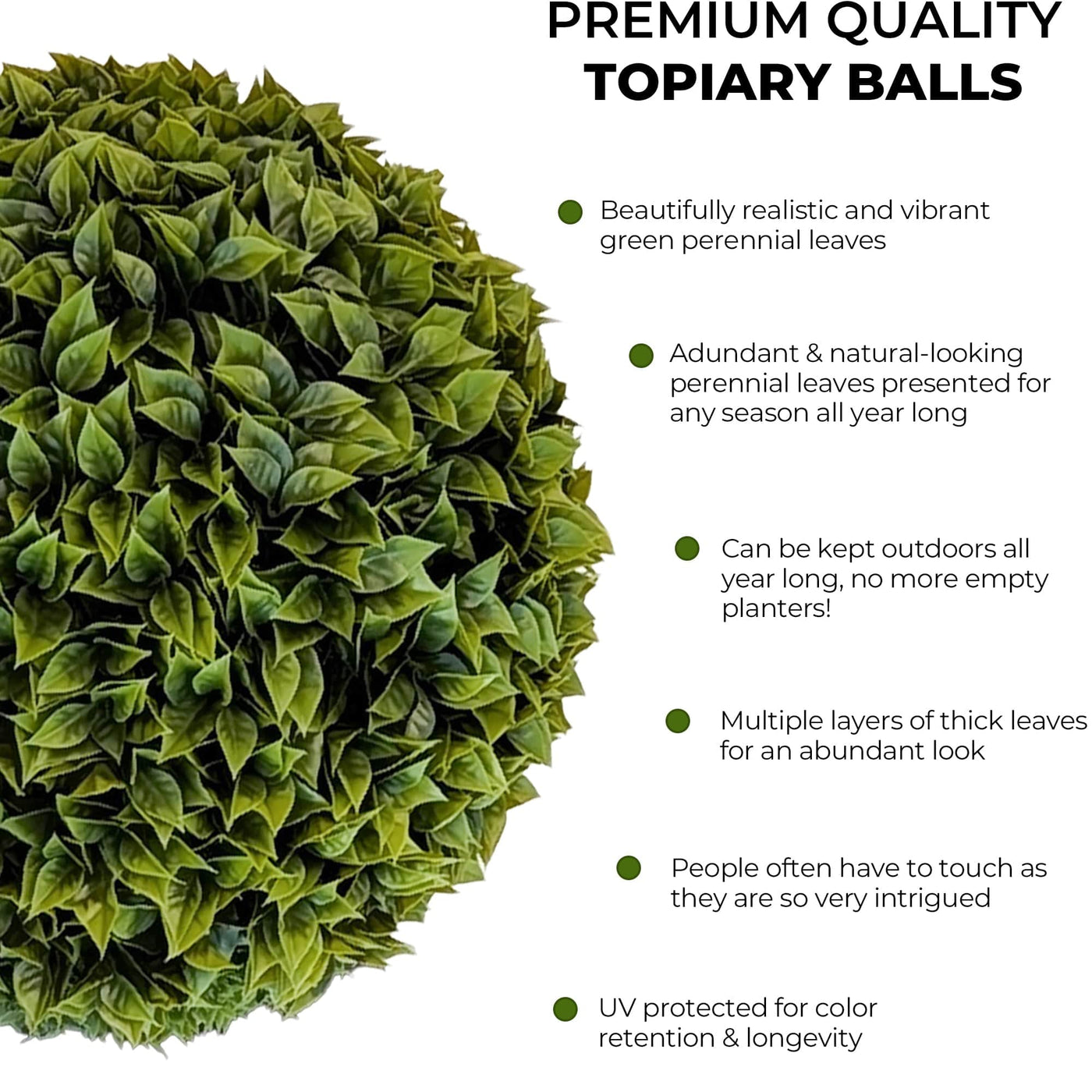365 Curb Appeal Topiary ball 2 PACK (4 halves) Bougainvillea Topiary Ball (2 Pack)