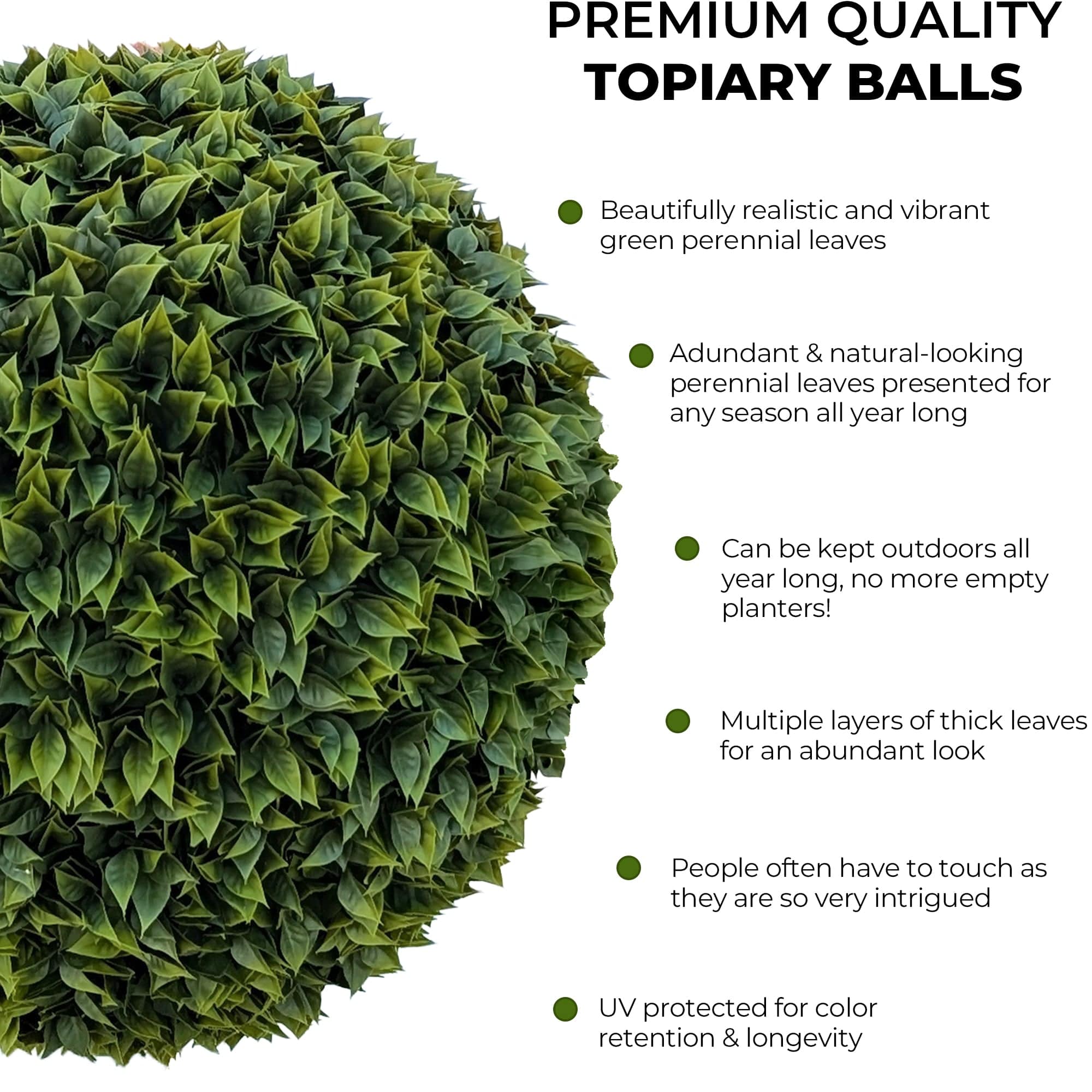 365 Curb Appeal Topiary ball 23
