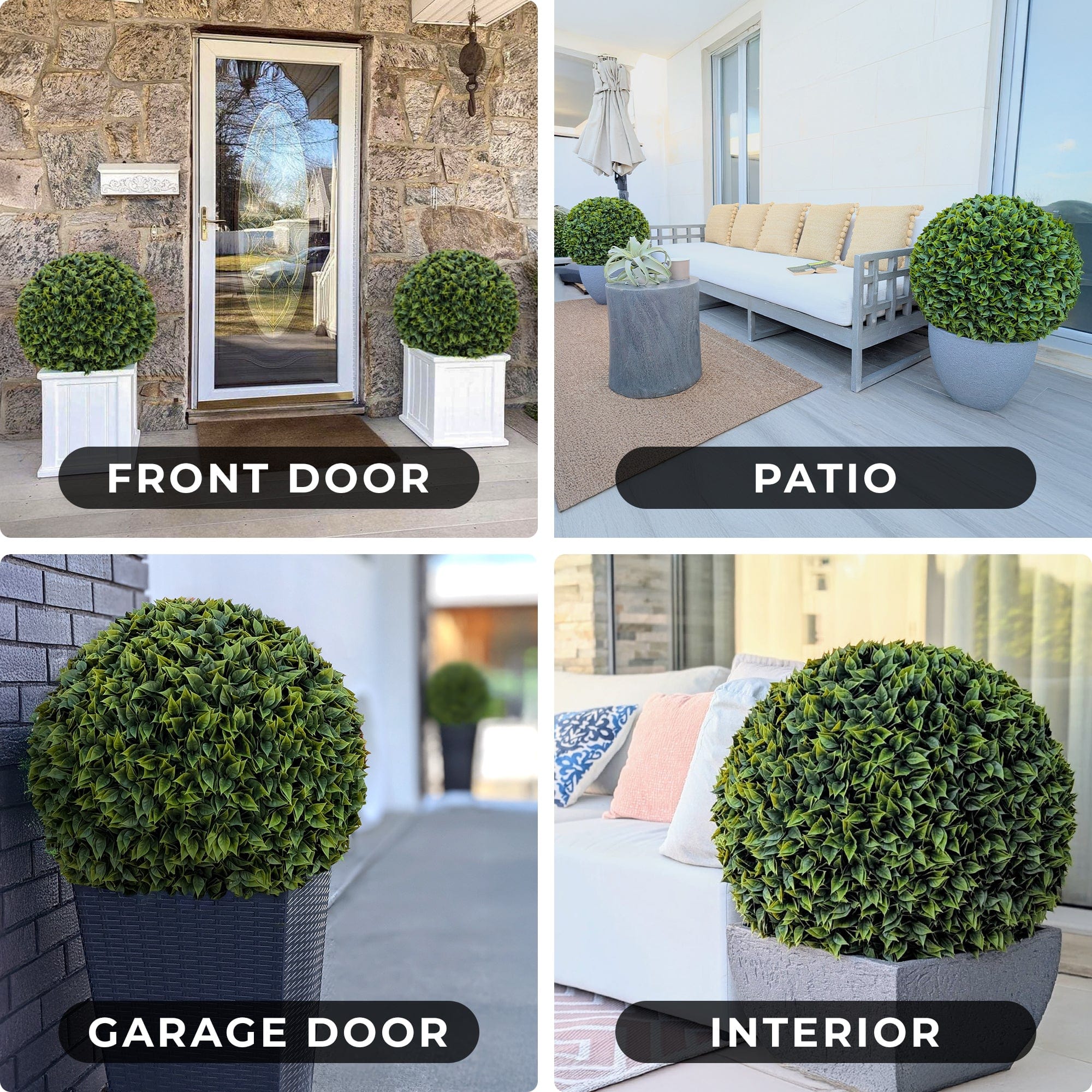365 Curb Appeal Topiary ball 23
