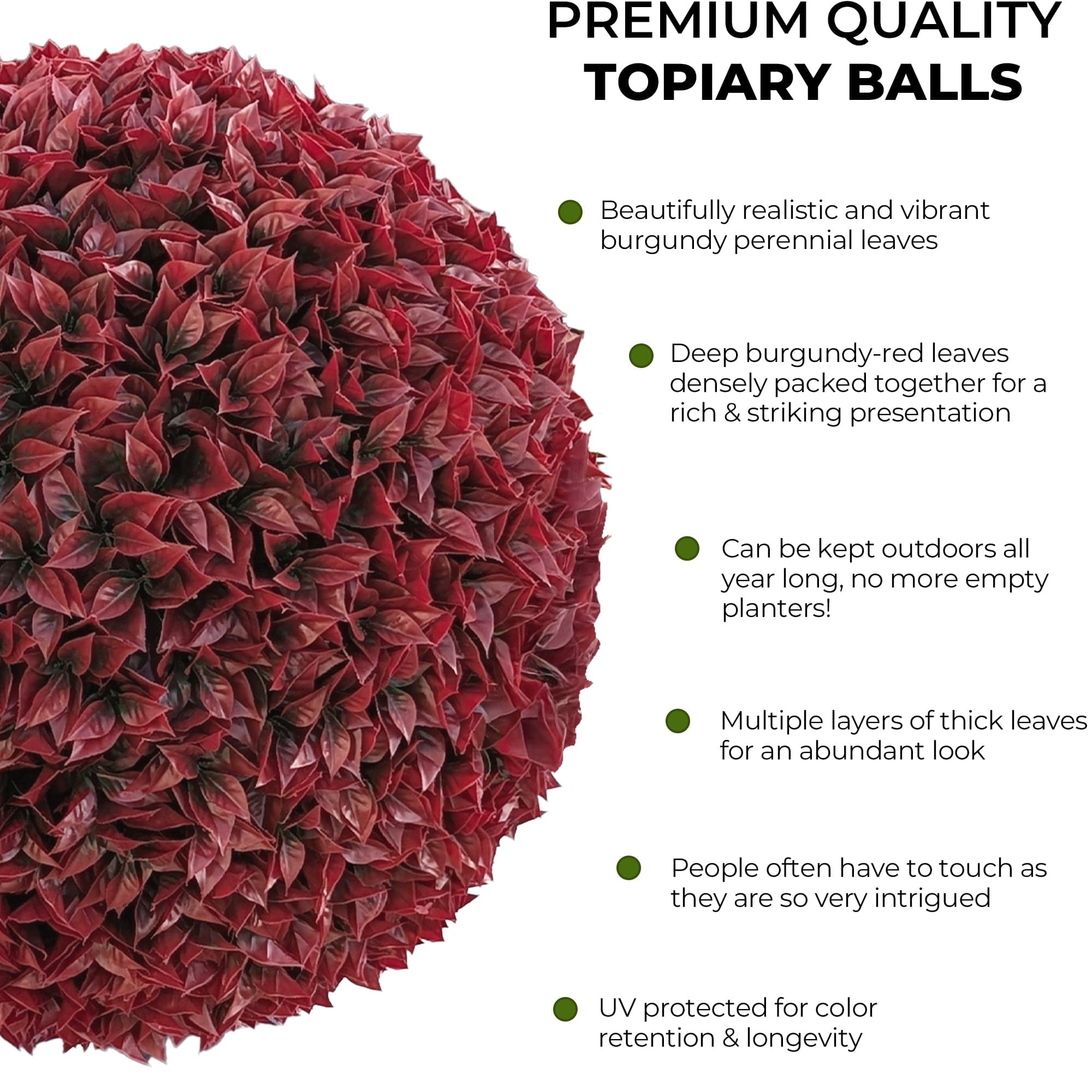 365 Curb Appeal Topiary ball 23