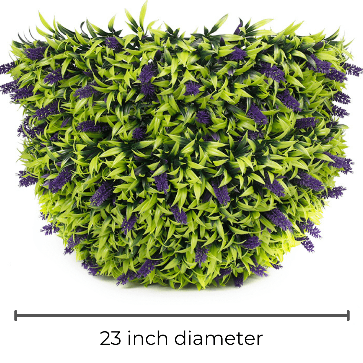 365 Curb Appeal Topiary ball 23" XL Grass Lilac Topiary Ball