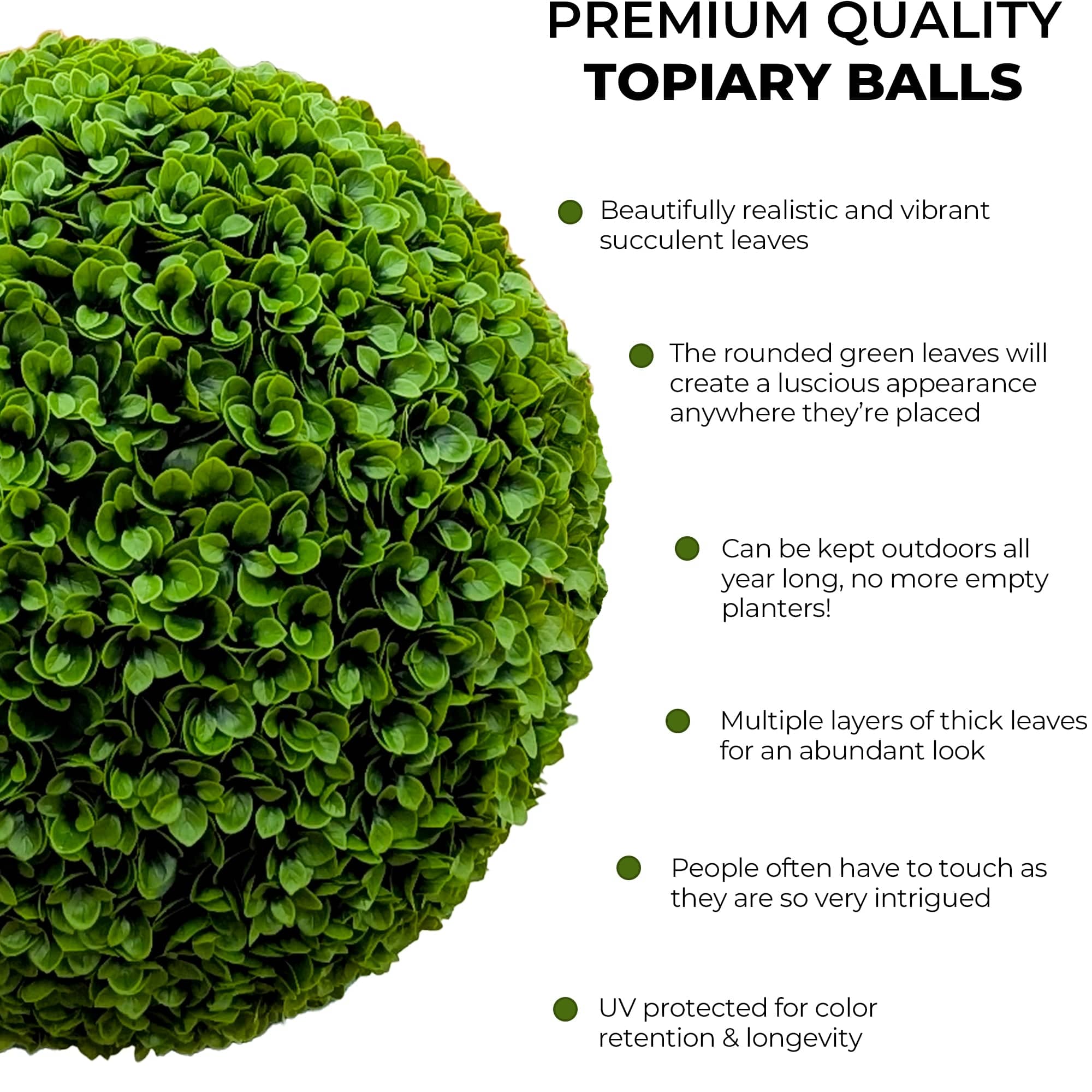 365 Curb Appeal Topiary ball 23