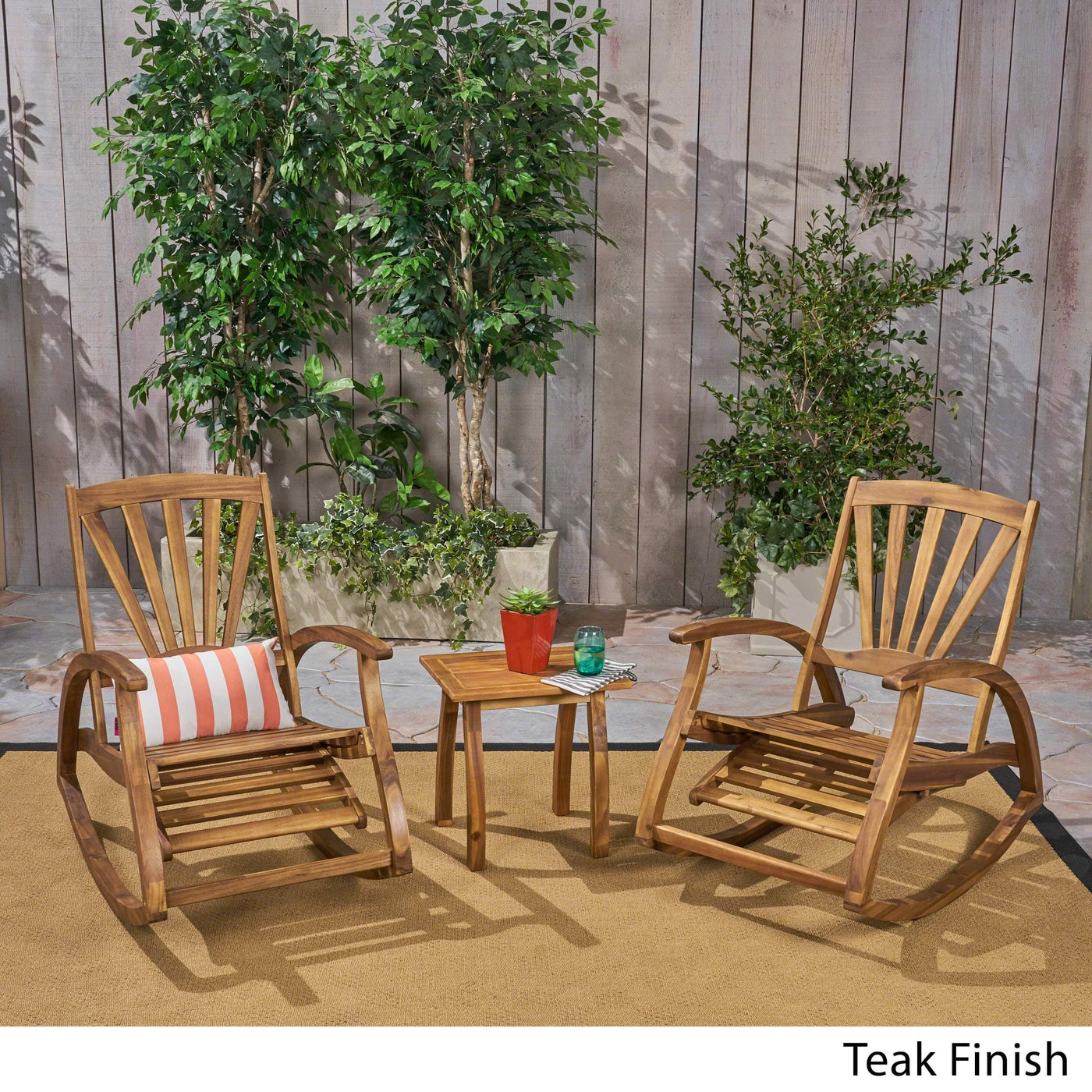 Christopher Knight Home Christopher Knight Home Clark Rocker Recliners, Teak