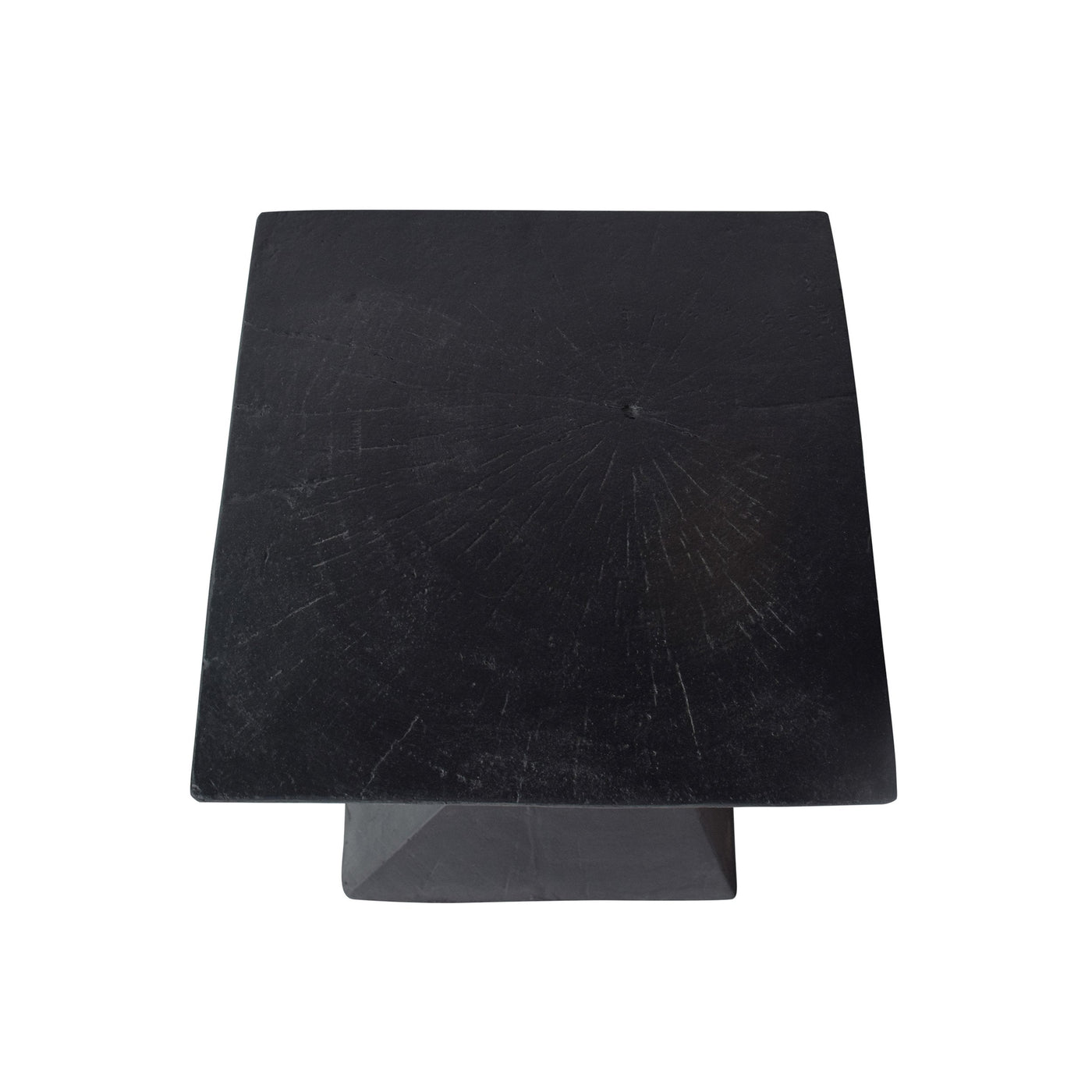 Christopher Knight Home Christopher Knight Home Kajsa Outdoor Lightweight Concrete Accent Table, Black