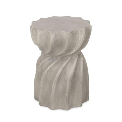 Christopher Knight Home Christopher Knight Home Robin Outdoor Contemporary Lightweight Accent Side Table, Concrete Finish