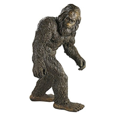 Design Toscano Design toscano db383049 bigfoot the yeti indoor/outdoor garden statue cryptid sculpture, large, 28 inches tall, handcast polyresin, brown finish