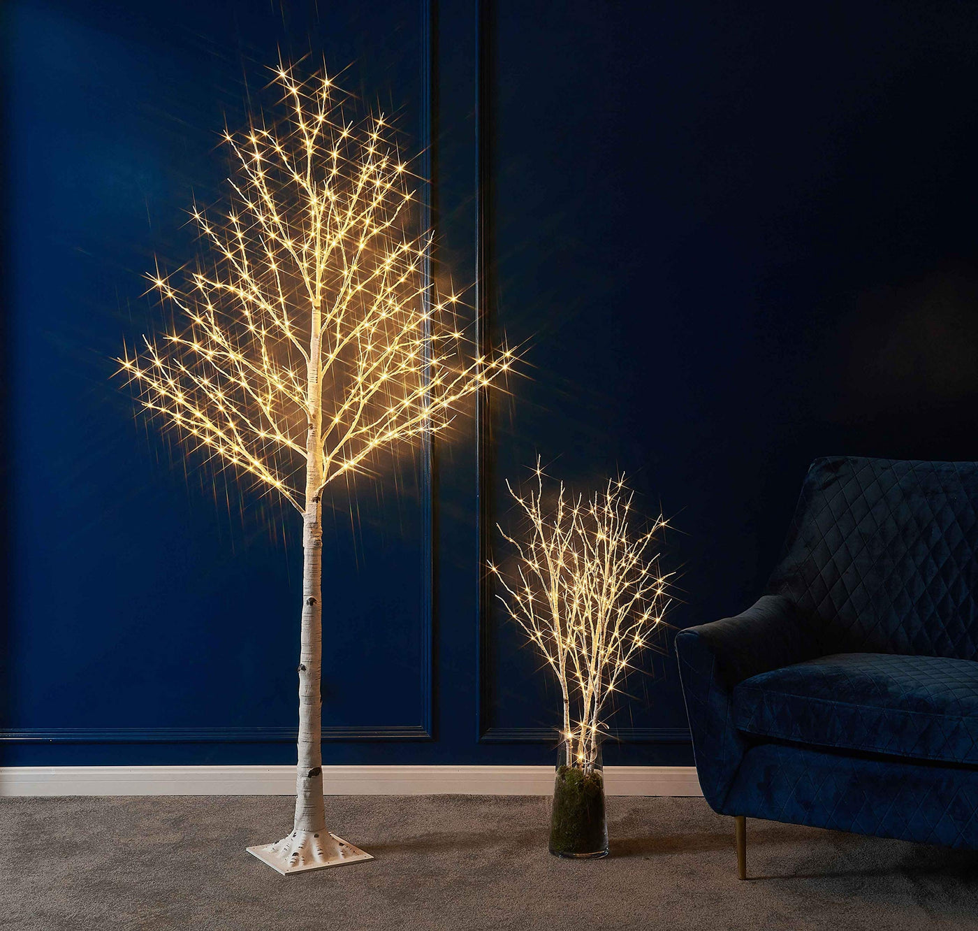 LITBLOOM LITBLOOM Lighted Twig Birch Tree with Fairy Lights 6FT 330 LED for Indoor Outdoor Home and Christmas Holiday Decoration