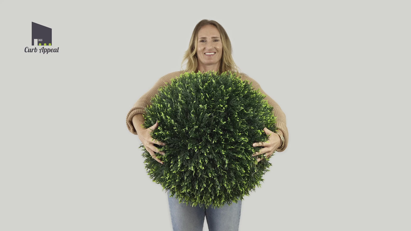 23" XL Cedar (Cypress) Topiary Ball