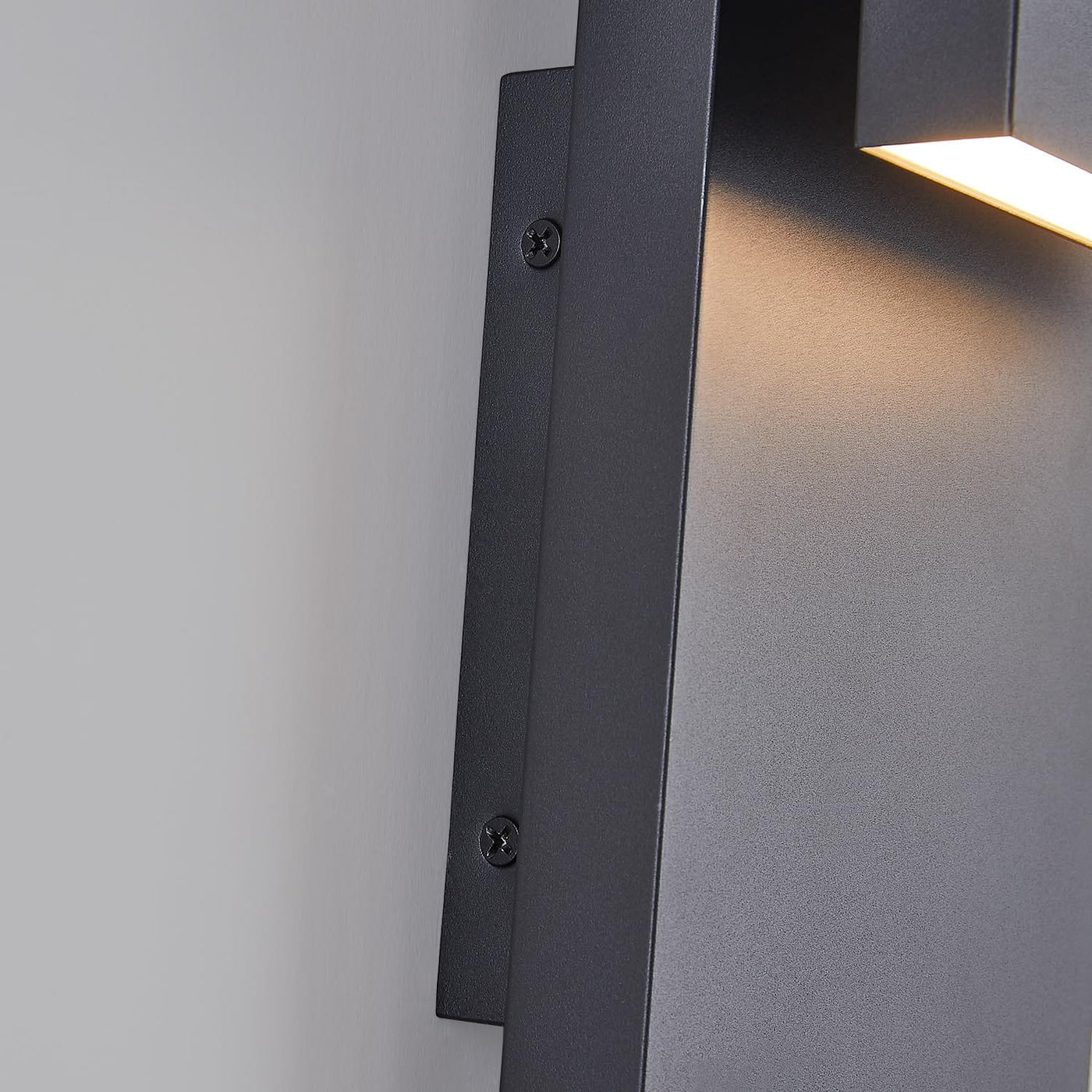 Tarentlight Tarentlight Modern LED Outdoor Wall Sconce 3000K 17W Integrated LED Outdoor Wall Mount,Anti Rust Textured Black Suit for Wet Locations and Easily Installed in Any Direction.Bulb Included.