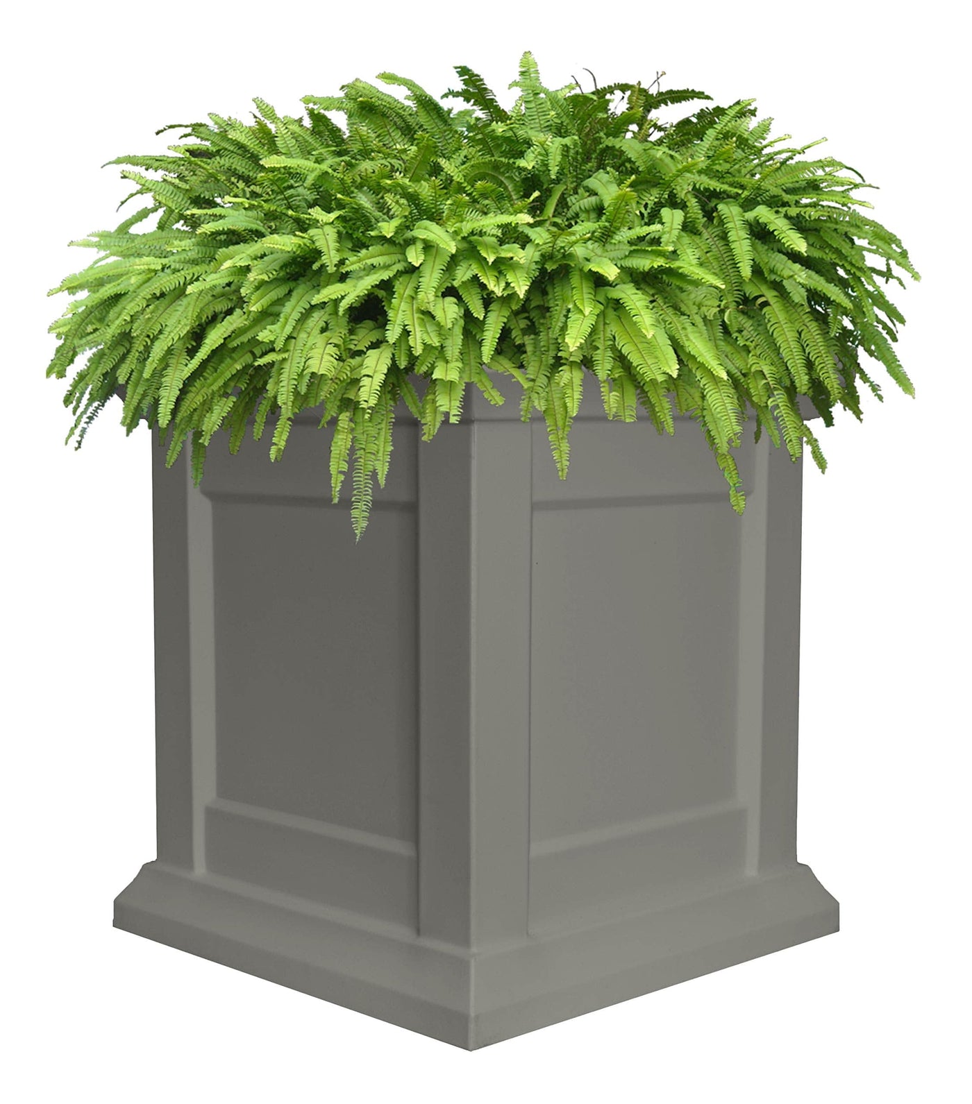 Tusco Products Tusco Products MC16 SF 16" Modern Colonial Garden Planter, 16 inches, Safari