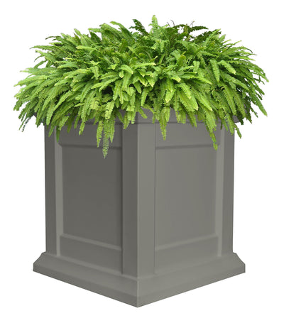 Tusco Products Tusco Products MC16 SF 16" Modern Colonial Garden Planter, 16 inches, Safari